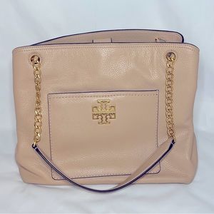 Tory Burch Pebbled Leather Tote